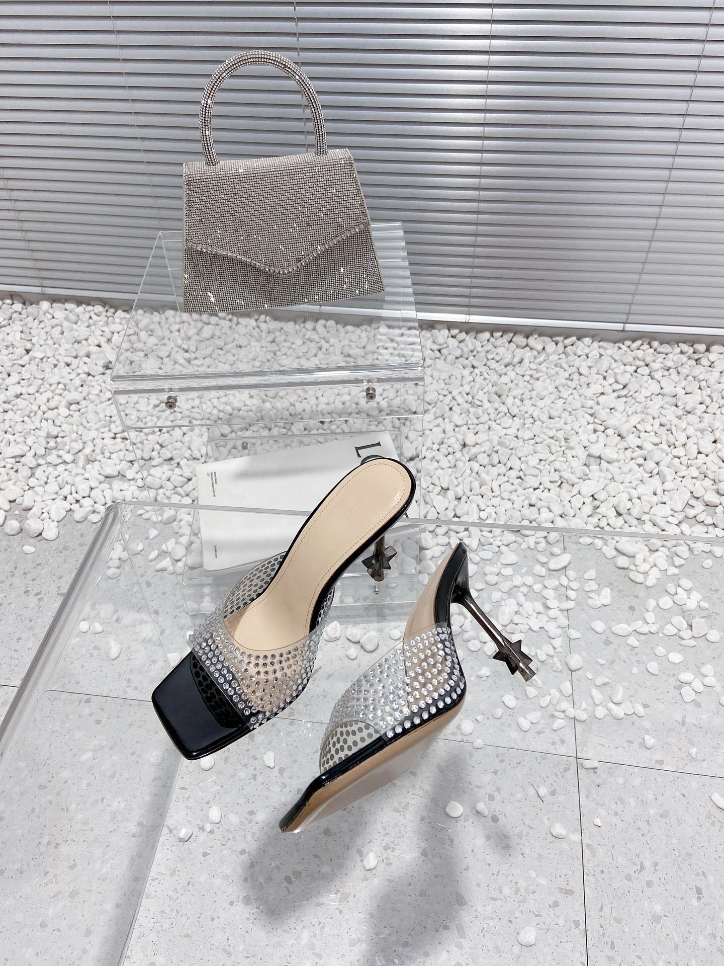 coco-- FW22S0105PVC009 8.5cm Heel height item:C-X000E1102